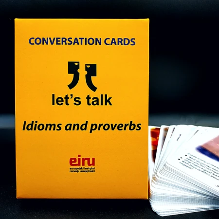 Karty Konwersacyjne - Let's talk - IDIOMS AND PROVERBS