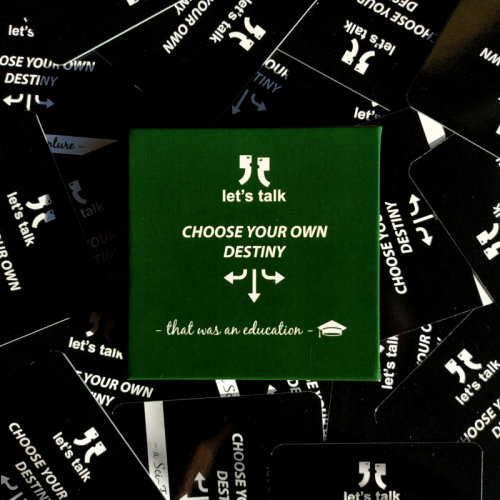 Przejdź do produktu Gra Let's talk - Choose Your Own Destiny - That Was an Education (Edukacja)