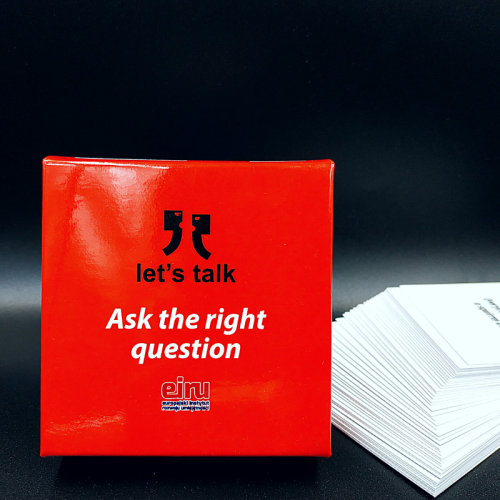 Przejdź do produktu Karty Konwersacyjne - Let's talk mini - ASK THE RIGHT QUESTION