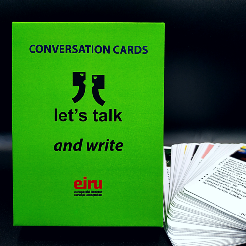 Przejdź do produktu Karty Konwersacyjne - Let's talk and write