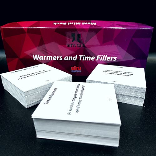 Przejdź do produktu Karty Konwersacyjne - Let's talk mini - Warmers and Time Fillers