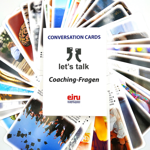 Przejdź do produktu Karty Konwersacyjne - Let's talk - wersja niemiecka COACHING - FRAGEN