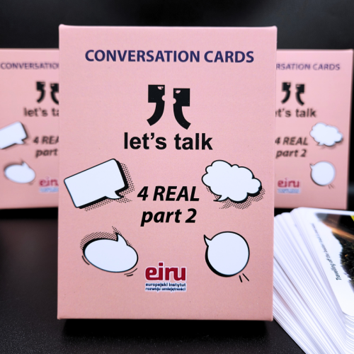 Przejdź do produktu Karty Konwersacyjne - Let's talk - 4 Real - part 2