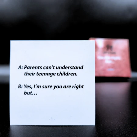 Karty Konwersacyjne - Let's talk mini - YOU ARE RIGHT, BUT