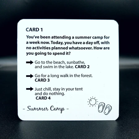 Gra Let's talk - Choose Your Own Destiny - Summer Camp