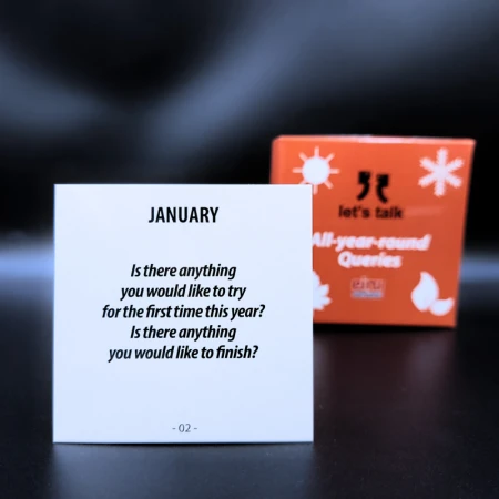 Karty Konwersacyjne - Let's talk mini -All-year-round Queries
