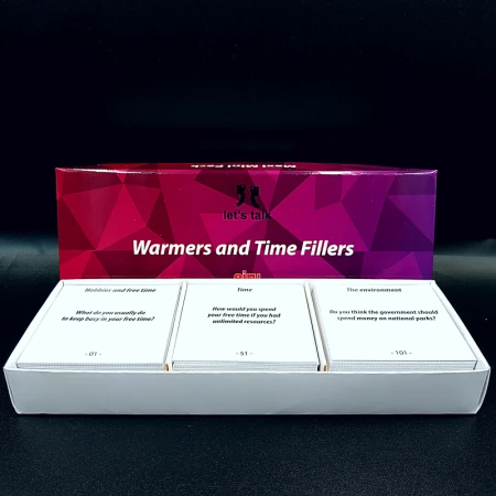 Karty Konwersacyjne - Let's talk mini - Warmers and Time Fillers