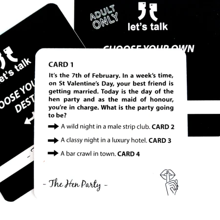 Gra Let's talk - Choose Your Own Destiny - The Hen Party