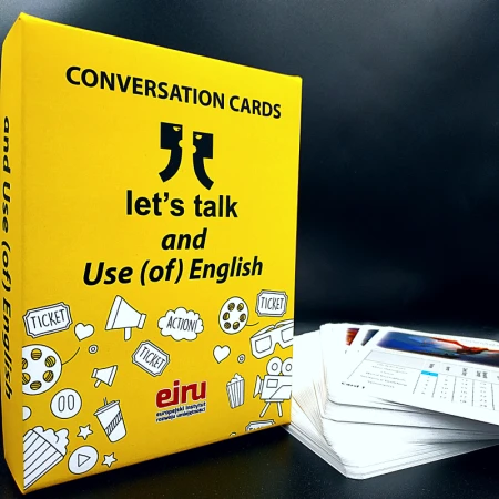 Karty Konwersacyjne - Let's talk - Use (of) English