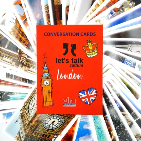Karty Konwersacyjne - Let's talk culture - LONDON