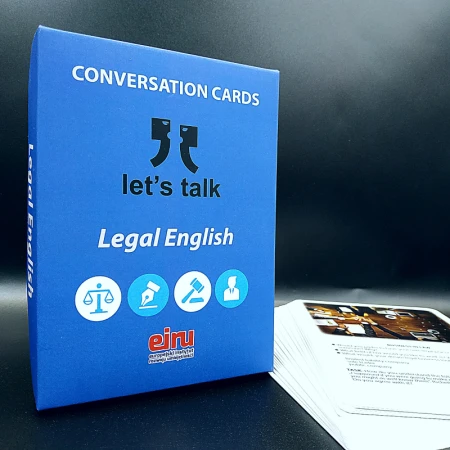 Karty Konwersacyjne - Let's talk - Legal English