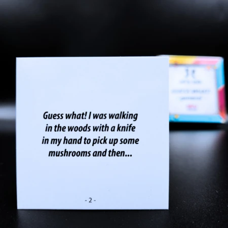 Karty Konwersacyjne - Let's talk mini - GUESS WHAT! - GENERAL
