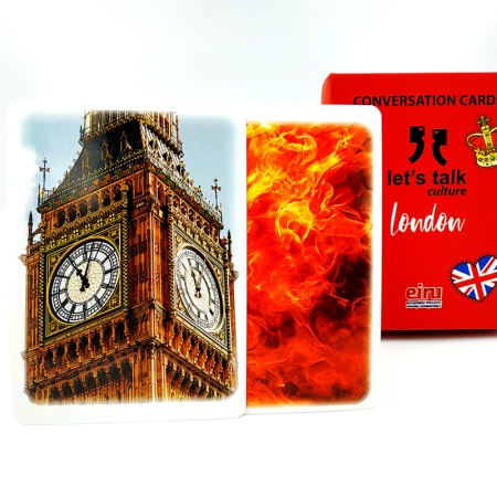Karty Konwersacyjne - Let's talk culture - LONDON