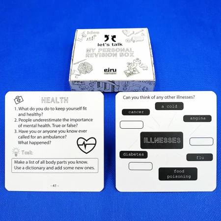Karty Konwersacyjne - Let's talk - MY PERSONAL REVISION BOX