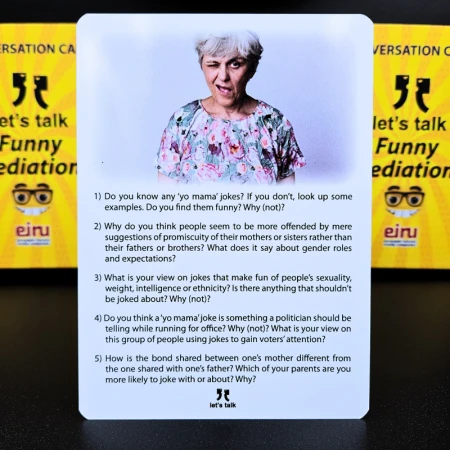 Karty Konwersacyjne - Let's talk - Funny Mediations