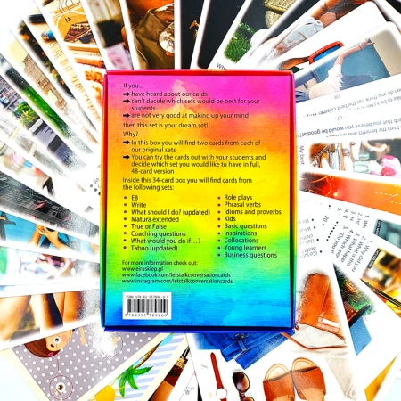 Karty Konwersacyjne - Let's talk - MIX
