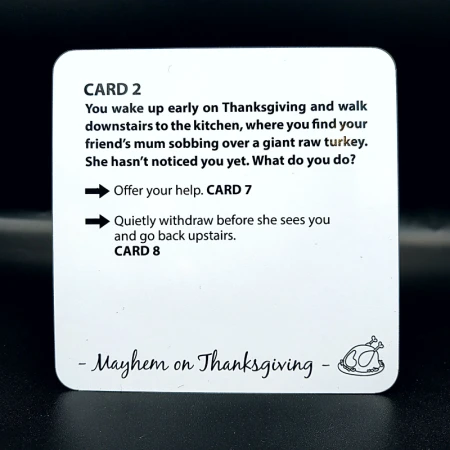 Gra Let's talk - Choose Your Own Destiny - Mayhem on Thanksgiving