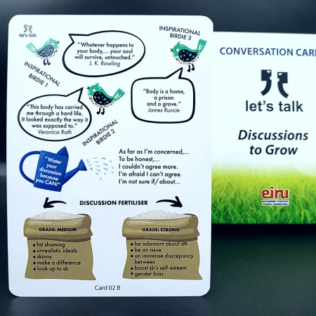 Karty Konwersacyjne - Let's talk - Discussions to Grow