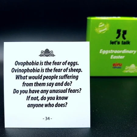 Karty Konwersacyjne - Let's talk mini - Eggstraordinary Easter