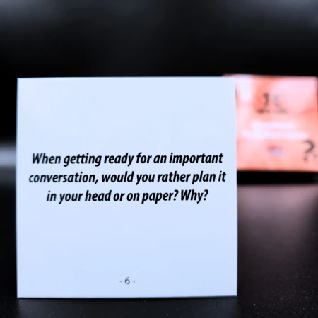 Karty Konwersacyjne - Let's talk mini - QUESTIONS TO REFLECT UPON