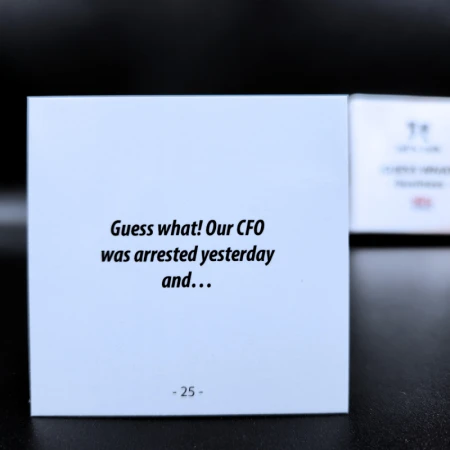 Karty Konwersacyjne - Let's talk mini - GUESS WHAT! - BUSINESS