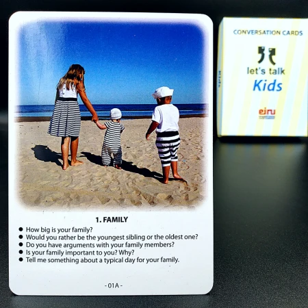 Karty Konwersacyjne - Let's talk - KIDS