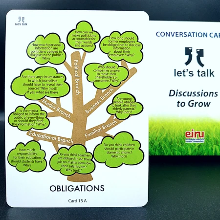 Karty Konwersacyjne - Let's talk - Discussions to Grow