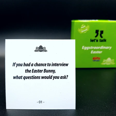 Karty Konwersacyjne - Let's talk mini - Eggstraordinary Easter