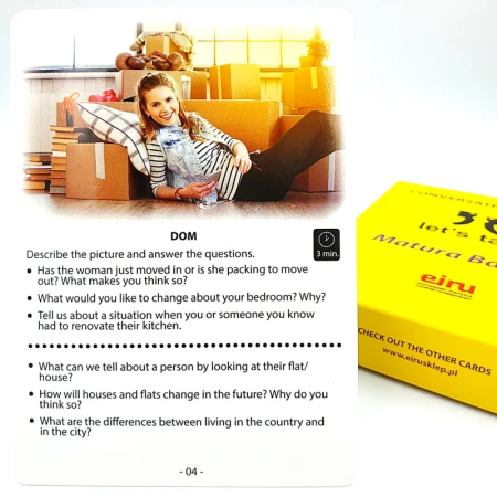 Karty Konwersacyjne - Let's talk - MATURA BASIC 2