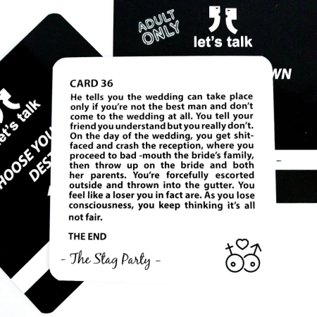 Gra Let's talk - Choose Your Own Destiny - The Stag Party