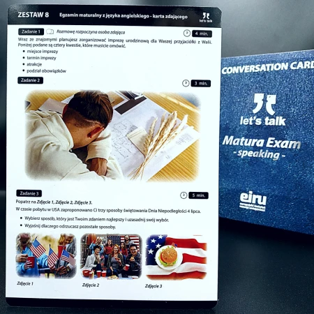 Karty Konwersacyjne - Let's talk - Matura Exam - speaking