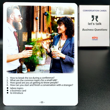 Karty Konwersacyjne - Let's talk - BUSINESS QUESTIONS