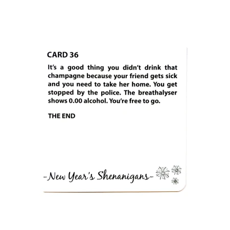 Gra Let's talk - Choose Your Own Destiny - New Year's Shenanigans