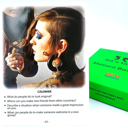 Karty Konwersacyjne - Let's talk - MATURA BASIC 1