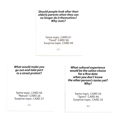 Karty Konwersacyjne - Let's talk mini - Choose Your Own Conversation
