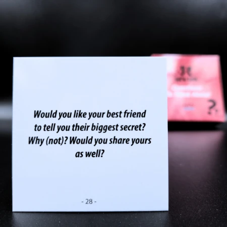 Karty Konwersacyjne - Let's talk mini - QUESTIONS TO THINK ABOUT