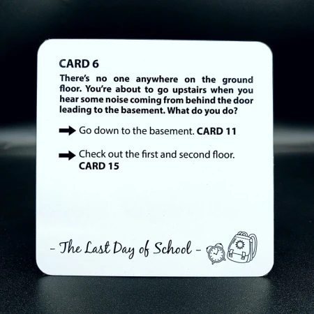 Gra Let's talk - Choose Your Own Destiny - The Last Day Of School