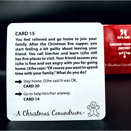 Gra Let's talk - Choose Your Own Destiny - A Christmas Conundrum
