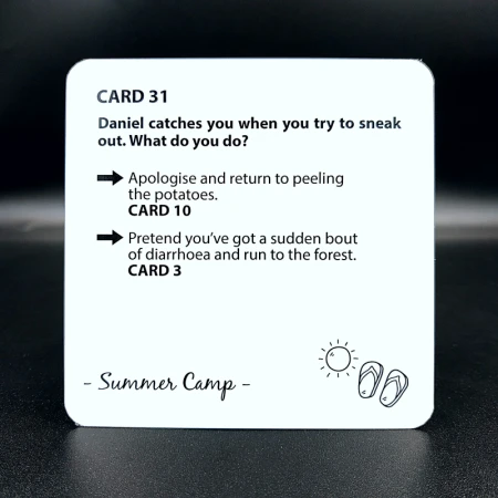 Gra Let's talk - Choose Your Own Destiny - Summer Camp