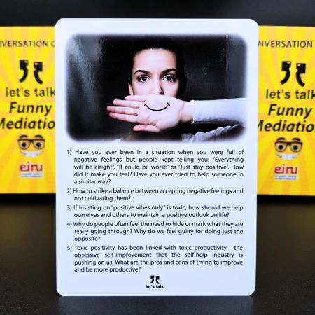 Karty Konwersacyjne - Let's talk - Funny Mediations