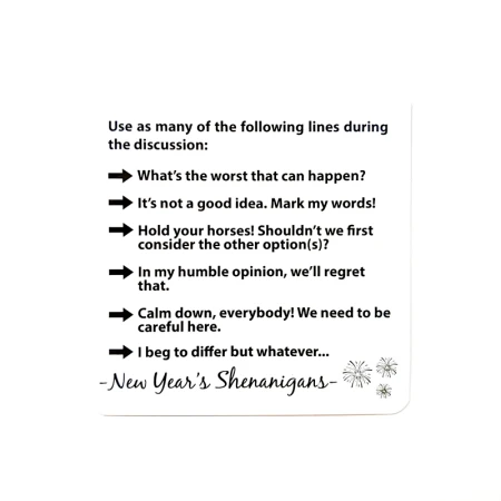 Gra Let's talk - Choose Your Own Destiny - New Year's Shenanigans