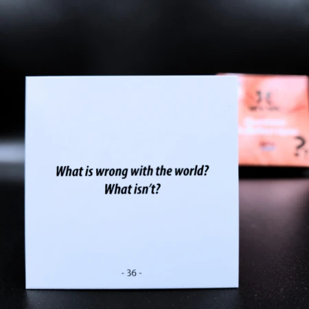 Karty Konwersacyjne - Let's talk mini - QUESTIONS TO REFLECT UPON