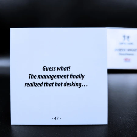 Karty Konwersacyjne - Let's talk mini - GUESS WHAT! - BUSINESS