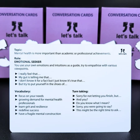 Karty Konwersacyjne - Let's talk - 4 Real - part 1