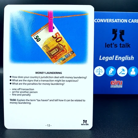 Karty Konwersacyjne - Let's talk - Legal English