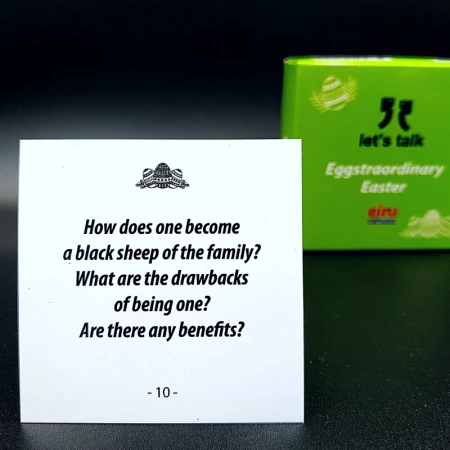 Karty Konwersacyjne - Let's talk mini - Eggstraordinary Easter