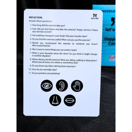 Karty Konwersacyjne - Let's talk - HAPPINESS CARDS
