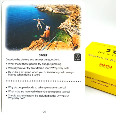 Karty Konwersacyjne - Let's talk - MATURA BASIC 2