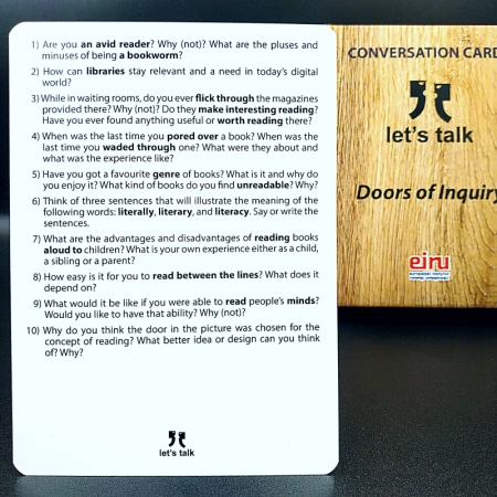 Karty Konwersacyjne - Let's talk - Doors of Inquiry
