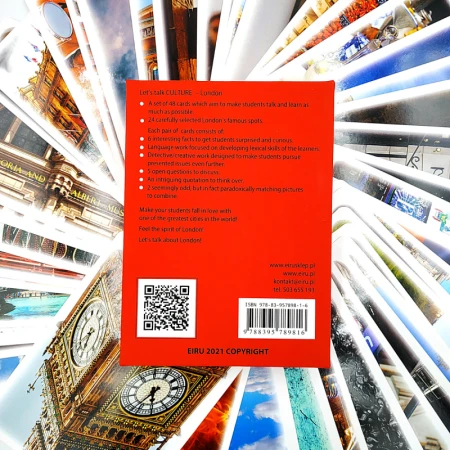 Karty Konwersacyjne - Let's talk culture - LONDON